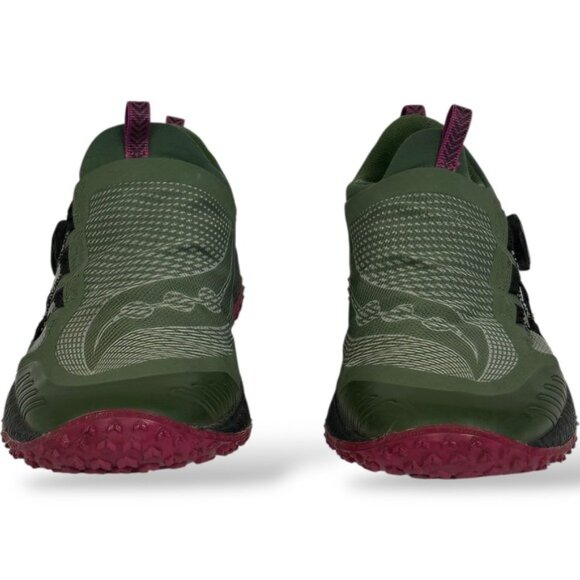 Saucony Switchback Trail Running Shoes Womens Size 9 Pine Fuchsia S105812 Run - Picture 5 of 9